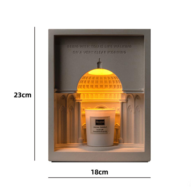 Temple Candle Warmer Lamp