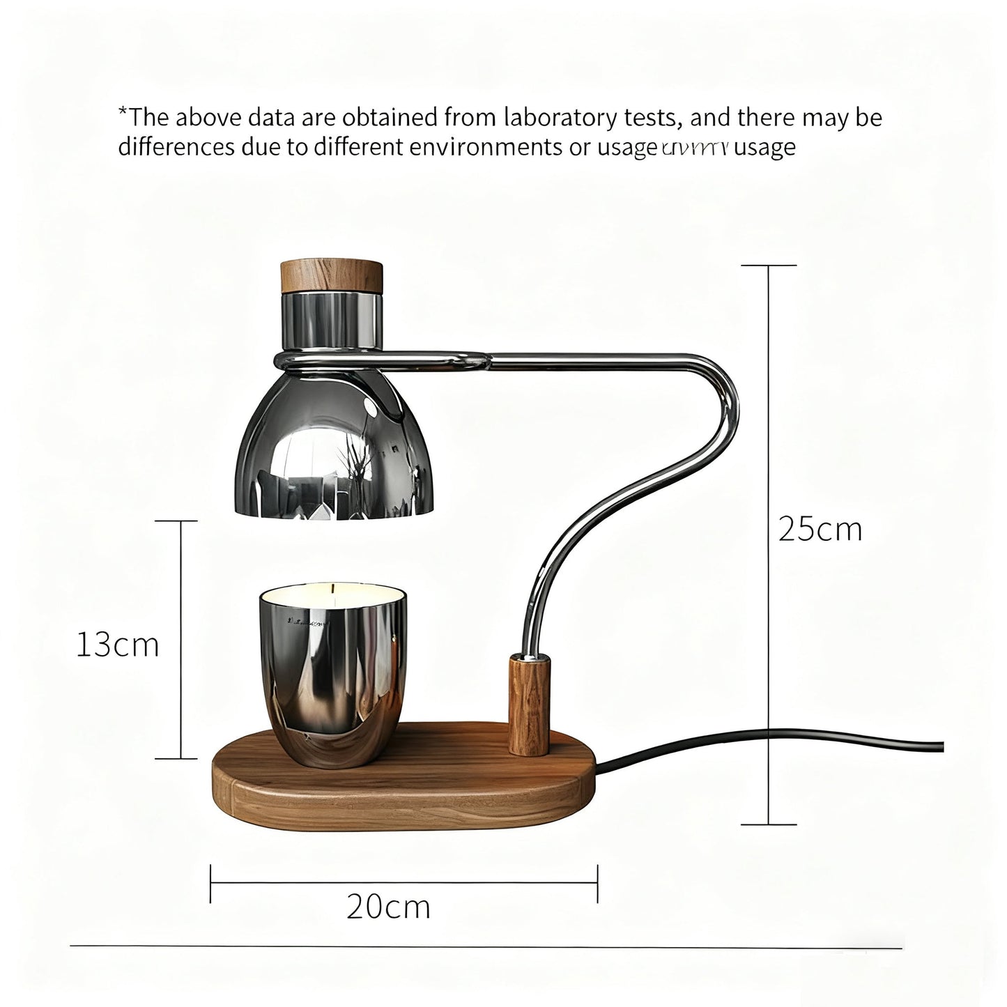 Vintage Style Candle Warmer Lamp