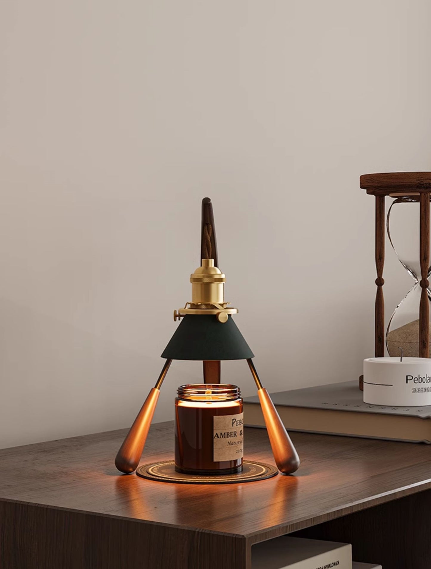 Black Walnut Mantis Aromatherapy Vintage Wax Melting Lamp
