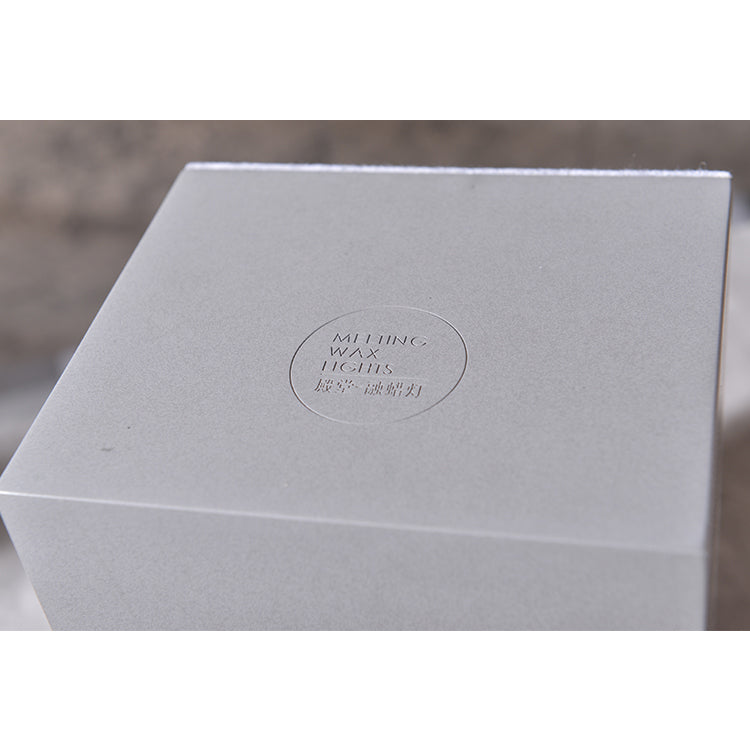 Cement Pantheon Architectural Candle Lamp