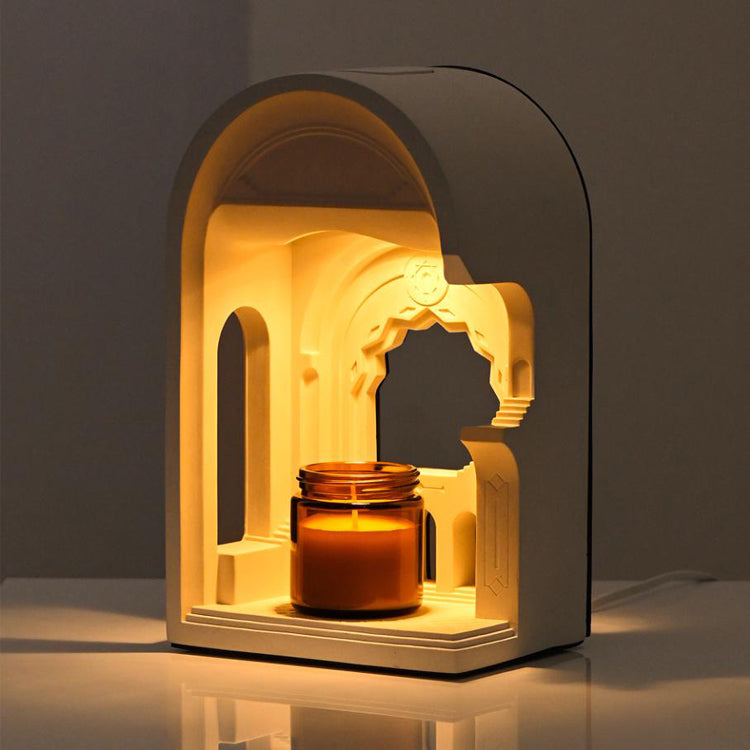 Sand Temple Candle Warmer Lamp