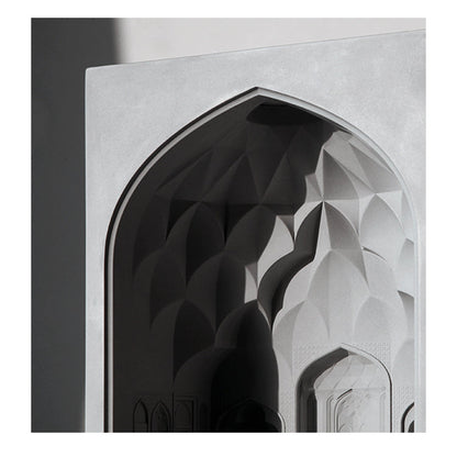 Jumeirah Gate Cement Candle Warmer Lamp