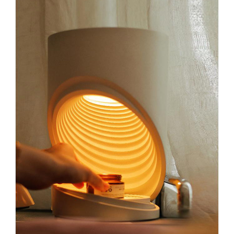 Quarry Theater Cement Candle Warmer Lamp