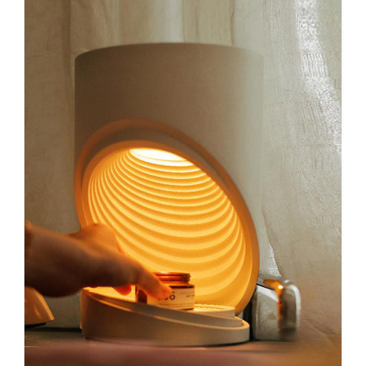 Quarry Theater Cement Candle Warmer Lamp