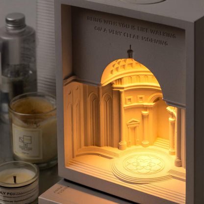 Temple Candle Warmer Lamp