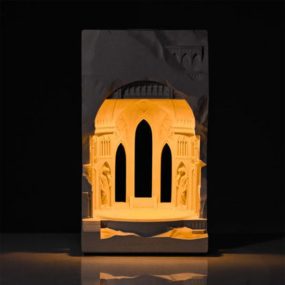 Utopia Cement Candle Warmer Lamp