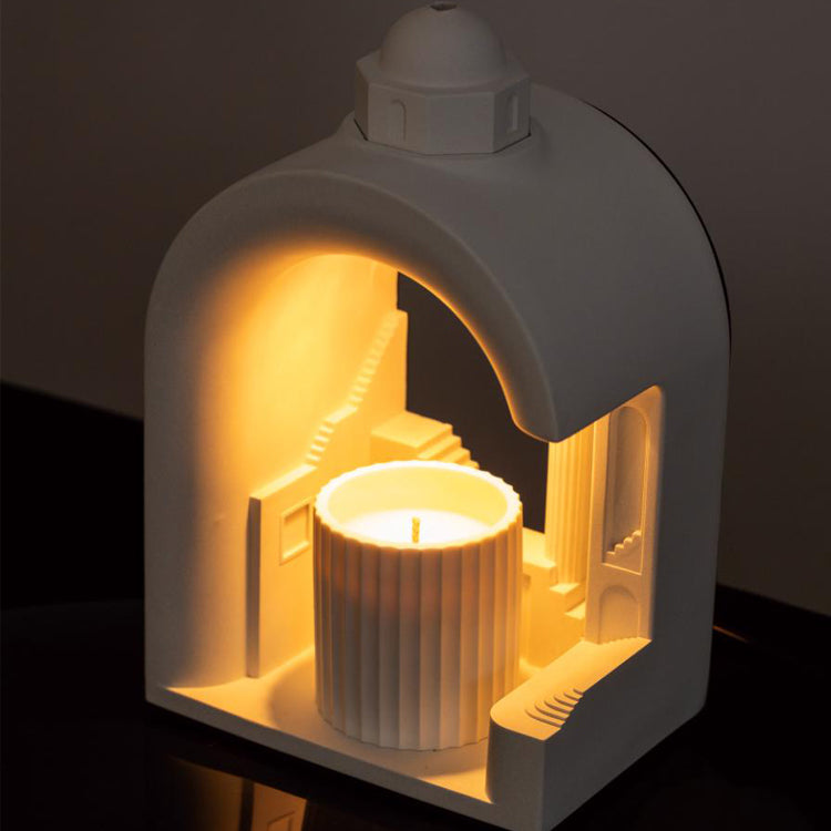 Mystic City Candle Warmer Lamp