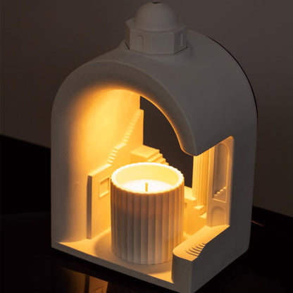 Mystic City Candle Warmer Lamp