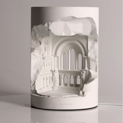 Echo Valley Cement Candle Warmer Lamp