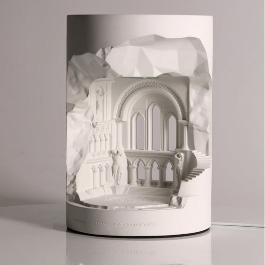 Echo Valley Cement Candle Warmer Lamp