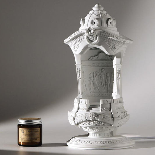 Gilded Time Candle Warmer Lamp