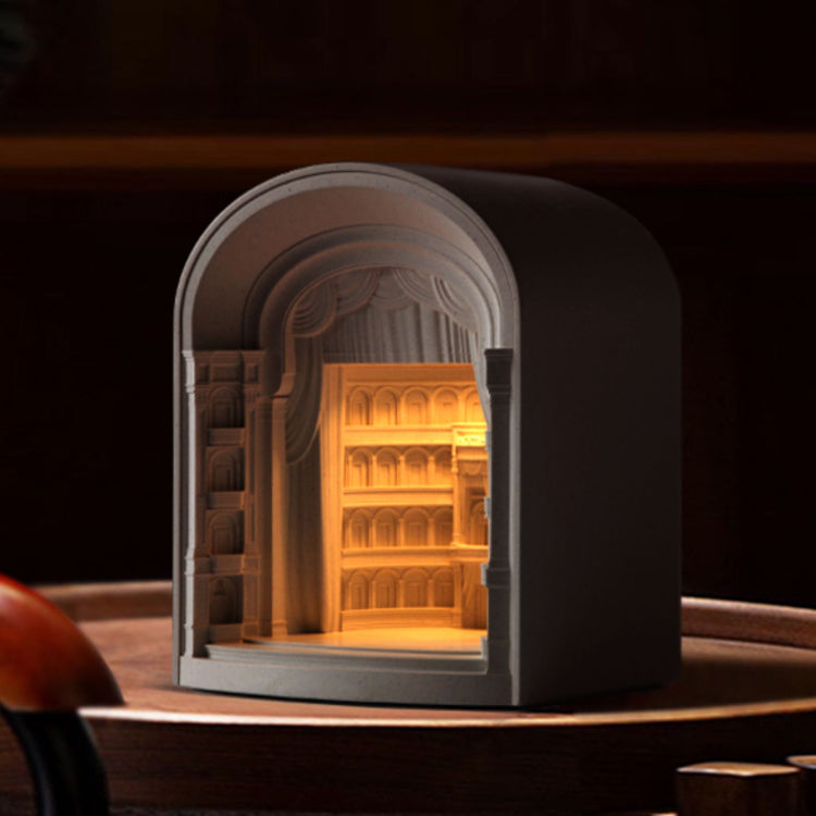 Roman Theatre Candle Warmer Lamp