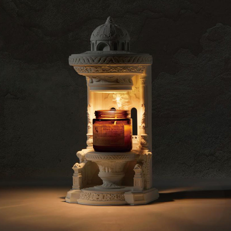 Premium Unique Cement Candle Warmer Lamp