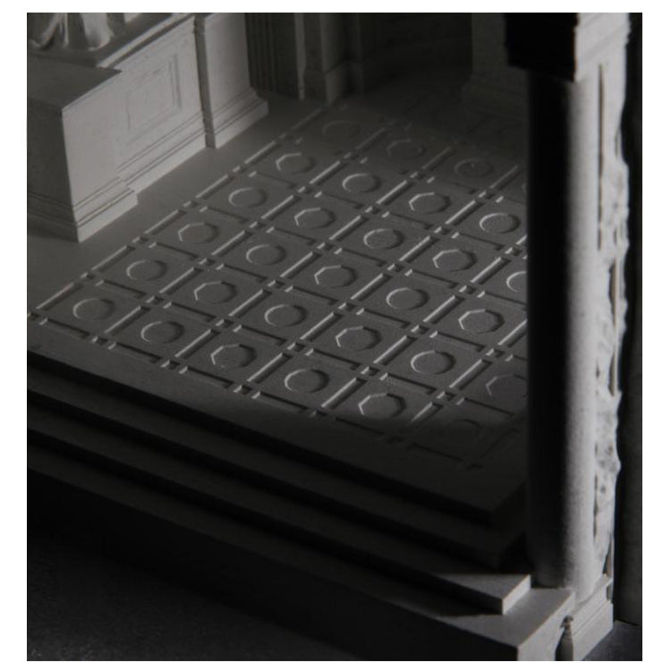 Museum-Style David Sculpture Cement Candle Warmer Lamp