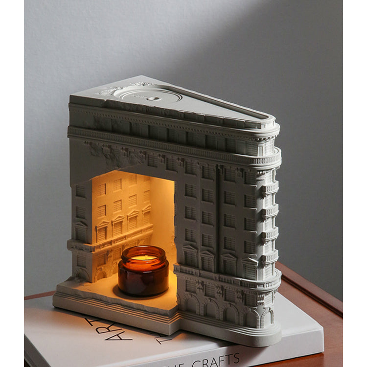 Wukang Building Cement Candle Warmer Lamp