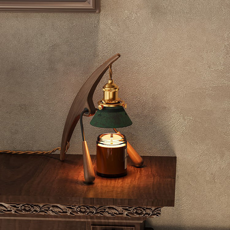 Black Walnut Mantis Aromatherapy Vintage Wax Melting Lamp