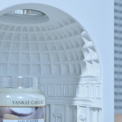 Cement Pantheon Architectural Candle Lamp