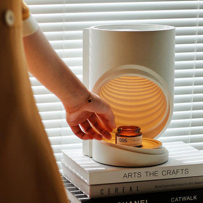 Quarry Theater Cement Candle Warmer Lamp