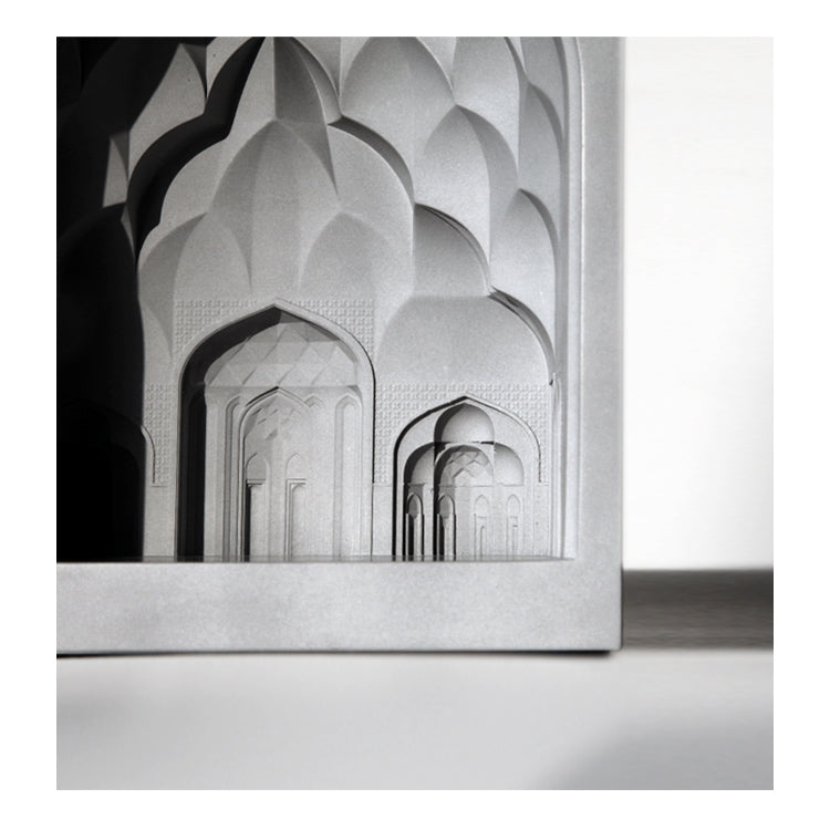 Jumeirah Gate Cement Candle Warmer Lamp