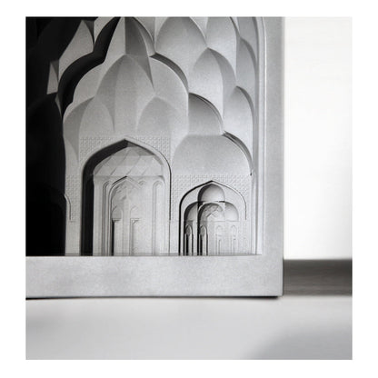 Jumeirah Gate Cement Candle Warmer Lamp