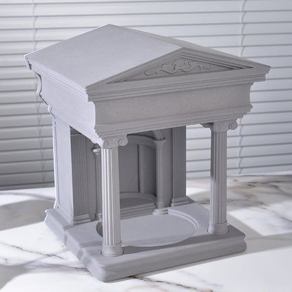 Cement Architectural Candle Warmer Ornament