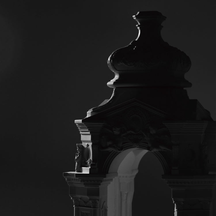 Rose Sanctuary Cement Candle Warmer Lamp