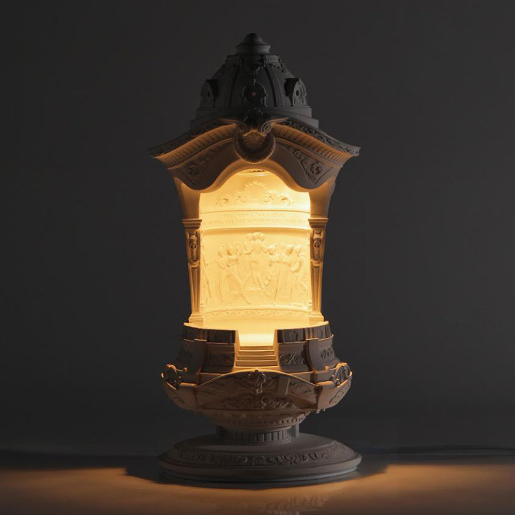 Gilded Time Candle Warmer Lamp