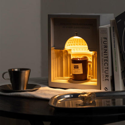 Temple Candle Warmer Lamp