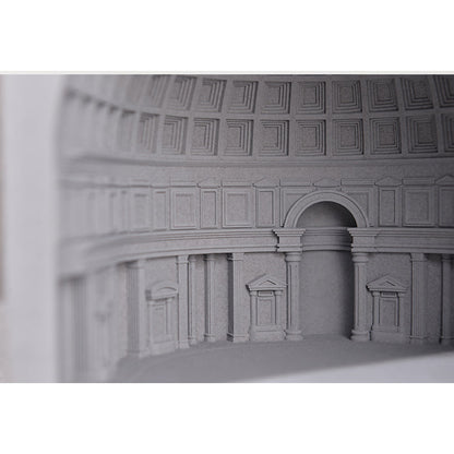 Cement Pantheon Architectural Candle Lamp