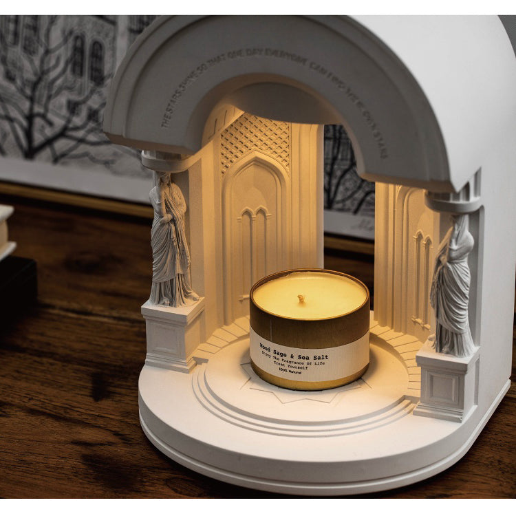 Poinsettia Candle Warmer Lamp