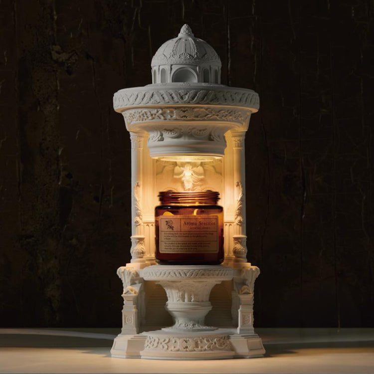Premium Unique Cement Candle Warmer Lamp