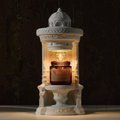 Premium Unique Cement Candle Warmer Lamp