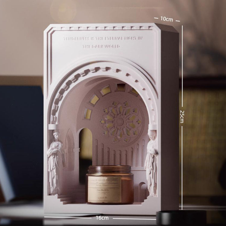 Our Lady Temple Candle Warmer Lamp