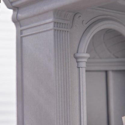 Cement Architectural Candle Warmer Ornament