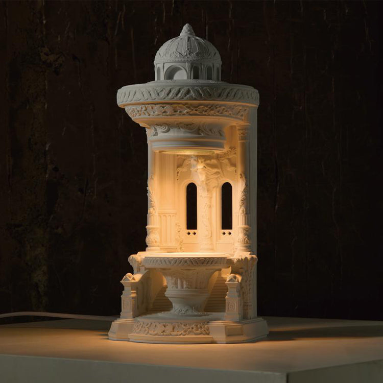 Premium Unique Cement Candle Warmer Lamp