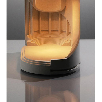 Arena Cement Candle Warmer Lamp