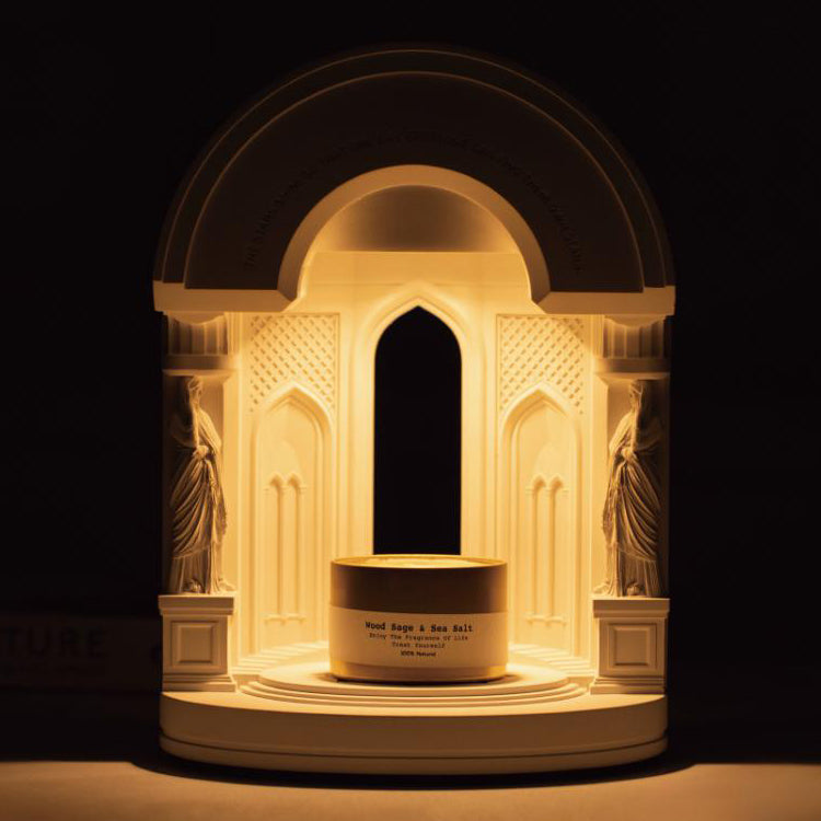 Poinsettia Candle Warmer Lamp