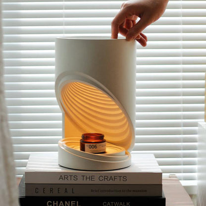 Quarry Theater Cement Candle Warmer Lamp