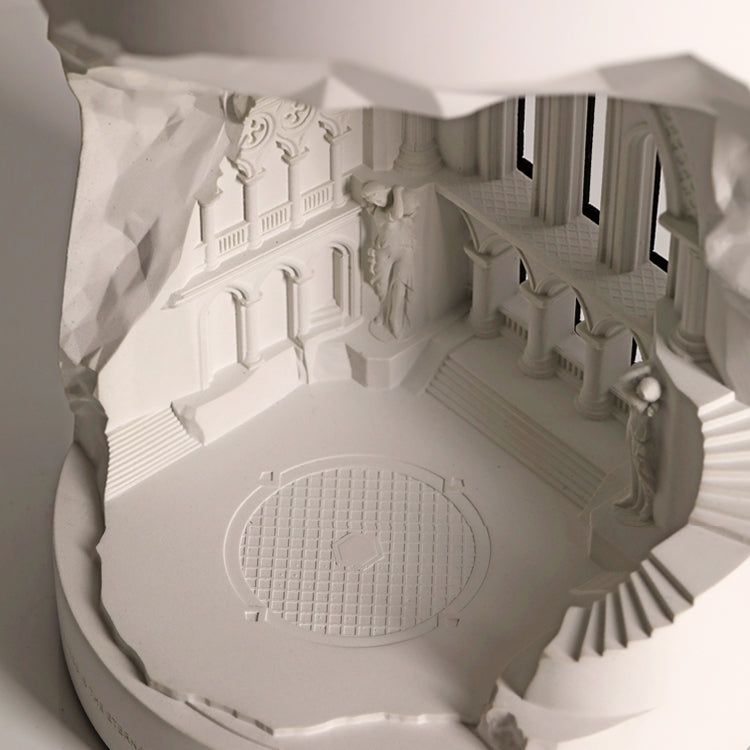 Echo Valley Cement Candle Warmer Lamp