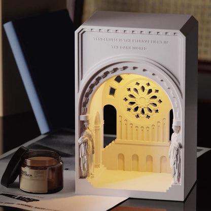 Our Lady Temple Candle Warmer Lamp