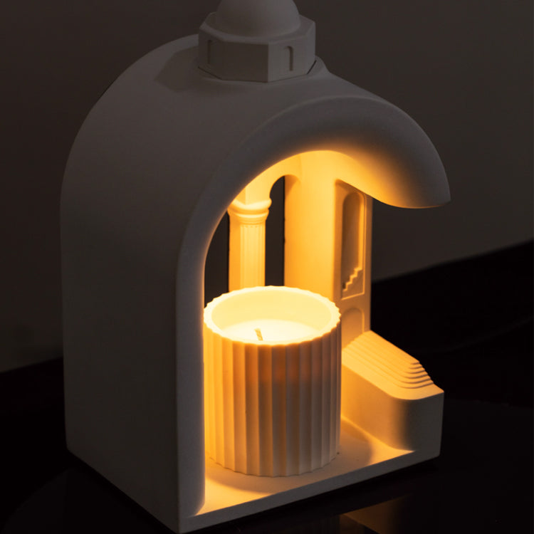 Mystic City Candle Warmer Lamp