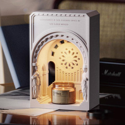 Our Lady Temple Candle Warmer Lamp