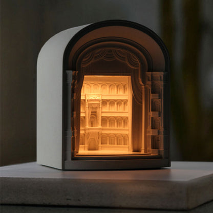 Roman Theatre Candle Warmer Lamp