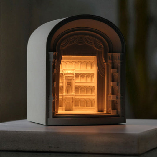 Roman Theatre Candle Warmer Lamp