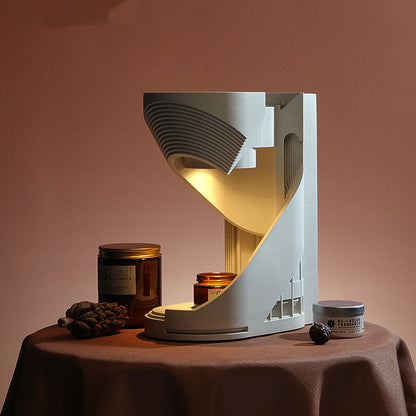 Arena Cement Candle Warmer Lamp