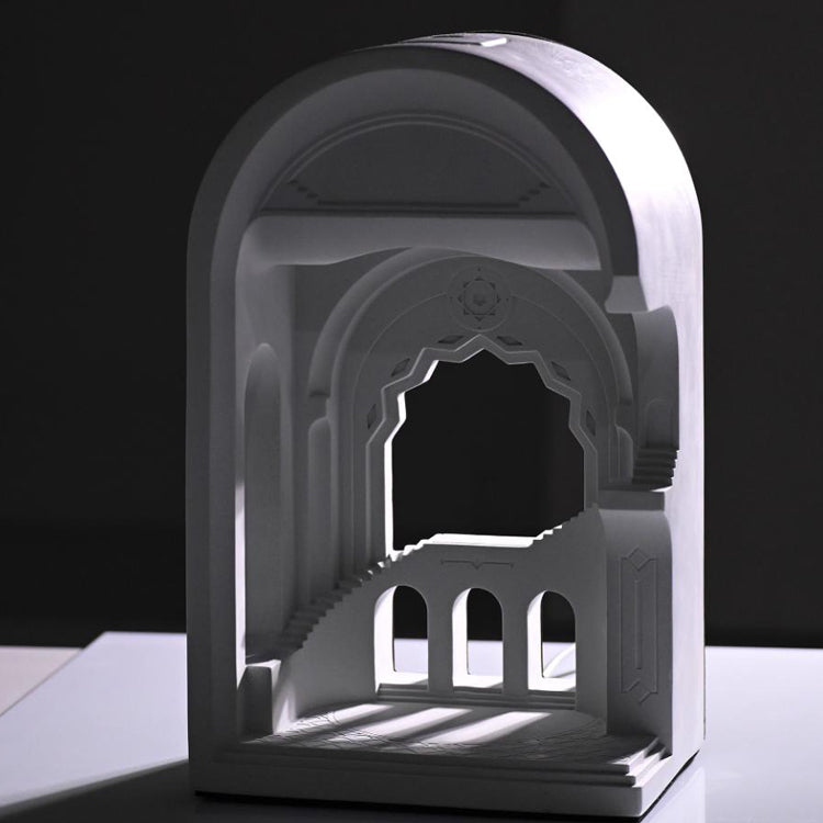 Sand Temple Candle Warmer Lamp