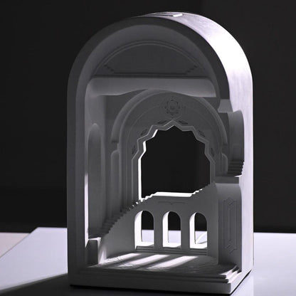 Sand Temple Candle Warmer Lamp