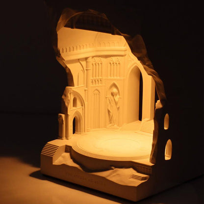 Utopia Cement Candle Warmer Lamp