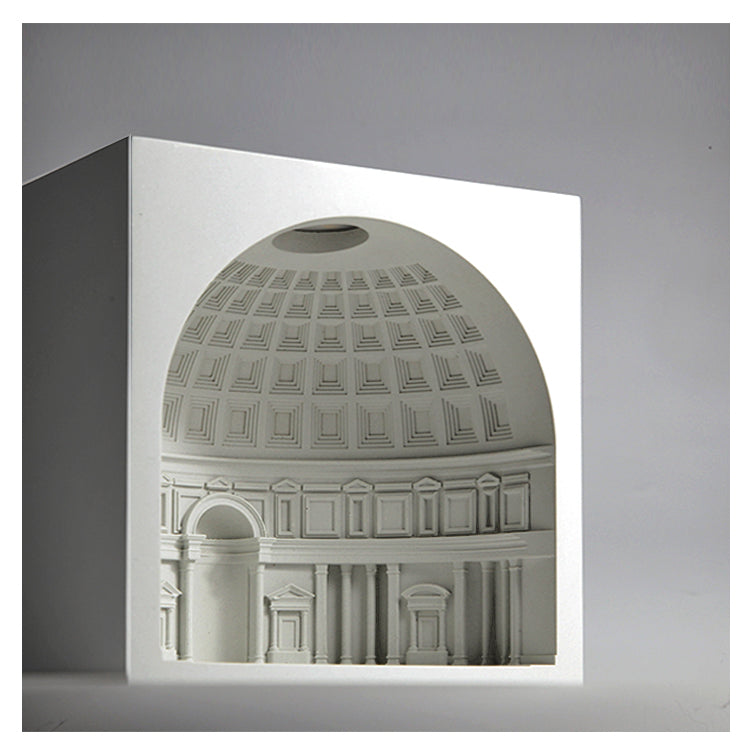 Pantheon Cement Ambient Candle Warmer Lamp