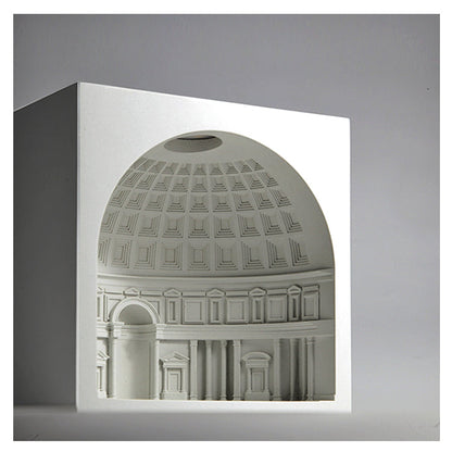 Pantheon Cement Ambient Candle Warmer Lamp